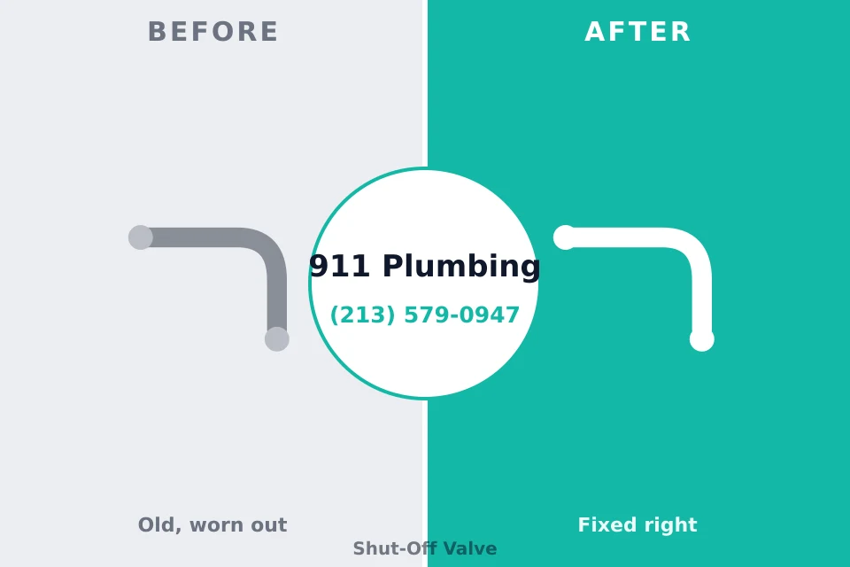 Before and after: plumbing company Angola, IN